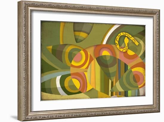 Selvática, Culebra Color-Belen Mena-Framed Giclee Print