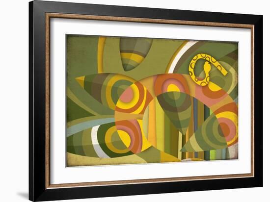 Selvática, Culebra Color-Belen Mena-Framed Giclee Print