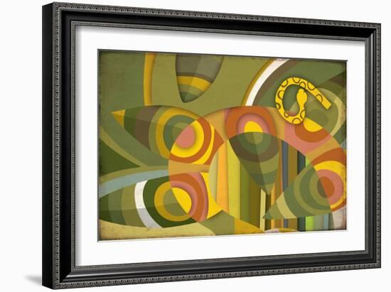 Selvática, Culebra Color-Belen Mena-Framed Giclee Print