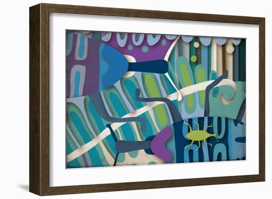 Selvática, Insecto Color-Belen Mena-Framed Giclee Print