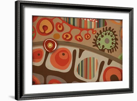 Selvática, Semilla Color-Belen Mena-Framed Giclee Print