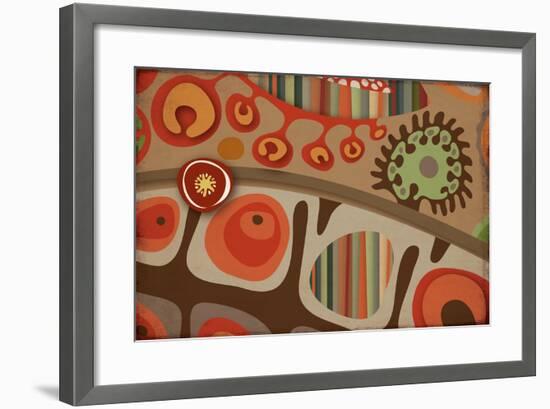 Selvática, Semilla Color-Belen Mena-Framed Giclee Print