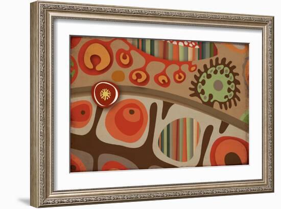 Selvática, Semilla Color-Belen Mena-Framed Giclee Print