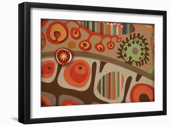 Selvática, Semilla Color-Belen Mena-Framed Giclee Print