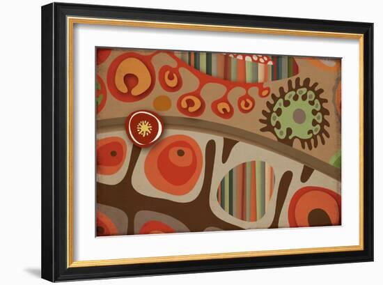 Selvática, Semilla Color-Belen Mena-Framed Giclee Print