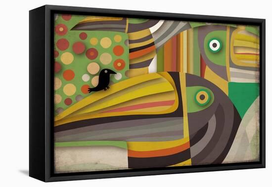 Selvática, Tucan Color-Belen Mena-Framed Premier Image Canvas