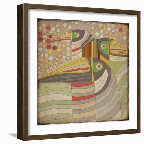 Selvática, Tucan-Belen Mena-Framed Giclee Print