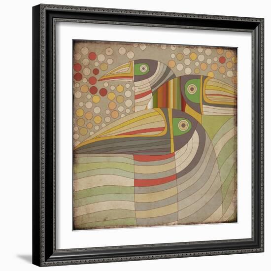 Selvática, Tucan-Belen Mena-Framed Giclee Print