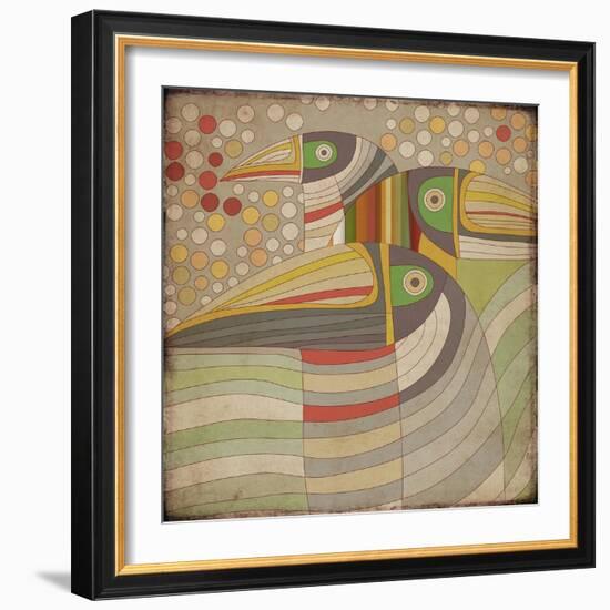 Selvática, Tucan-Belen Mena-Framed Giclee Print