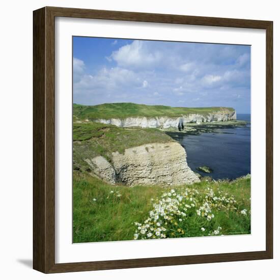 Selwicks Bay, Flamborough Head, Coast of Humberside, England, UK, Europe-Roy Rainford-Framed Photographic Print