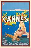 Werbeplakat für Cannes-Sem Georges Goursat-Mounted Giclee Print