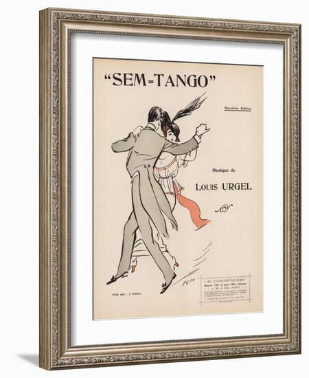 Sem-Tango-Sem-Framed Giclee Print