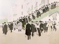 Noel Peter's Restaurant in Paris, 1914 (Colour Litho)-Sem-Giclee Print