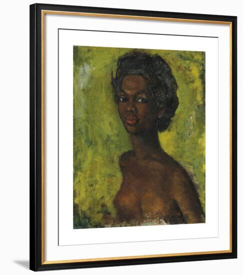 Semi Nude Model-Boscoe Holder-Framed Premium Giclee Print