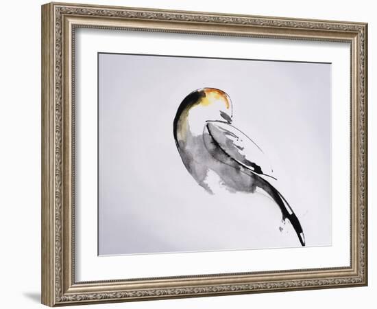 Semi Plum II-Sydney Edmunds-Framed Giclee Print