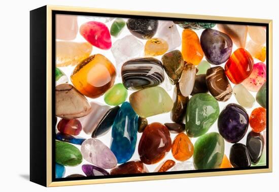 Semi Precious Gem Stones-SLP_London-Framed Premier Image Canvas