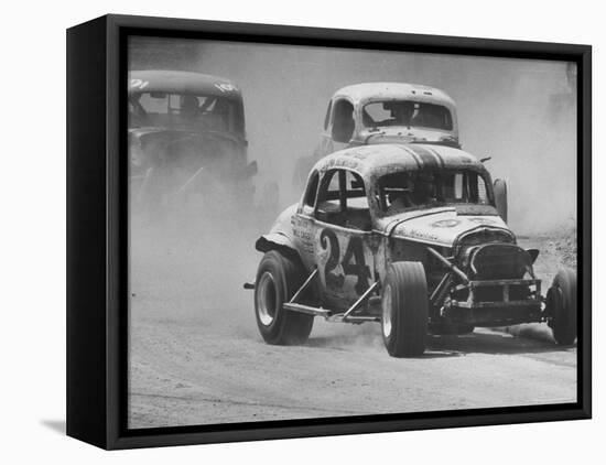 Semi Pro Stockcar Racing-Stan Wayman-Framed Premier Image Canvas