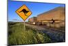 Semi Truck Speeding-null-Mounted Photographic Print