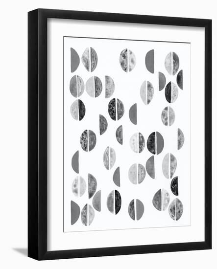 Semicircles I-Nikki Galapon-Framed Art Print