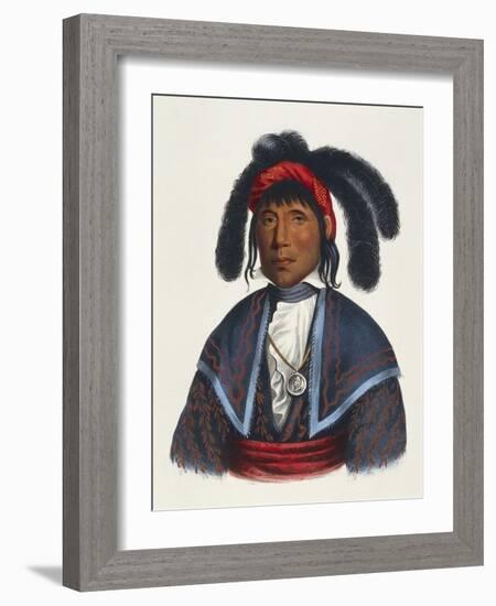Seminoles Native American Chief-null-Framed Giclee Print