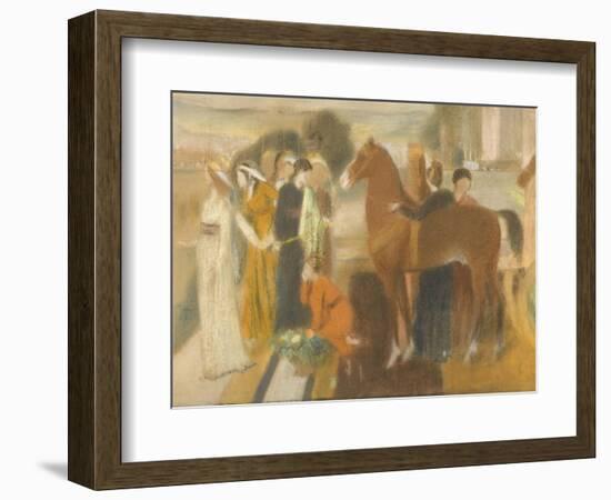 Sémiramis construisant Babylone-Edgar Degas-Framed Giclee Print