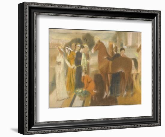 Sémiramis construisant Babylone-Edgar Degas-Framed Giclee Print