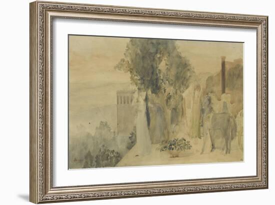 Sémiramis construisant Babylone-Edgar Degas-Framed Giclee Print