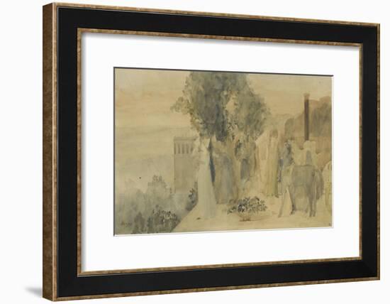 Sémiramis construisant Babylone-Edgar Degas-Framed Giclee Print