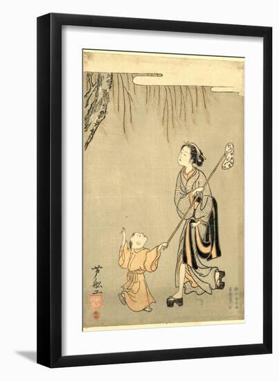 Semitori-Suzuki Harunobu-Framed Giclee Print