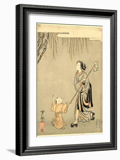 Semitori-Suzuki Harunobu-Framed Giclee Print