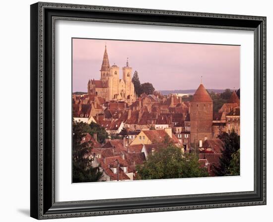 Semur-En-Auxois, Chablis, Burgundy, France-Doug Pearson-Framed Photographic Print