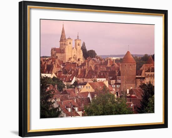 Semur-En-Auxois, Chablis, Burgundy, France-Doug Pearson-Framed Photographic Print