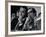 Sen. Howard Baker, Minority Counsel Fred Thompson Listening During Watergate Hearings-Gjon Mili-Framed Premium Photographic Print