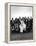 Sen. John F. Kennedy and His Bride Jacqueline Posing with 14 Ushers from Their Wedding Party-Lisa Larsen-Framed Premier Image Canvas