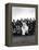 Sen. John F. Kennedy and His Bride Jacqueline Posing with 14 Ushers from Their Wedding Party-Lisa Larsen-Framed Premier Image Canvas