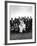 Sen. John F. Kennedy and His Bride Jacqueline Posing with 14 Ushers from Their Wedding Party-Lisa Larsen-Framed Photographic Print