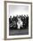 Sen. John F. Kennedy and His Bride Jacqueline Posing with 14 Ushers from Their Wedding Party-Lisa Larsen-Framed Photographic Print