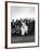 Sen. John F. Kennedy and His Bride Jacqueline Posing with 14 Ushers from Their Wedding Party-Lisa Larsen-Framed Photographic Print