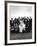 Sen. John F. Kennedy and His Bride Jacqueline Posing with 14 Ushers from Their Wedding Party-Lisa Larsen-Framed Photographic Print