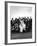 Sen. John F. Kennedy and His Bride Jacqueline Posing with 14 Ushers from Their Wedding Party-Lisa Larsen-Framed Photographic Print