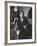 Sen. John F. Kennedy and His Wife Speaking-Ed Clark-Framed Photographic Print