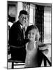 Sen. John Kennedy with Daughter Caroline After Democratic Party Named Him 1960 Pres. Candidate-Alfred Eisenstaedt-Mounted Photographic Print