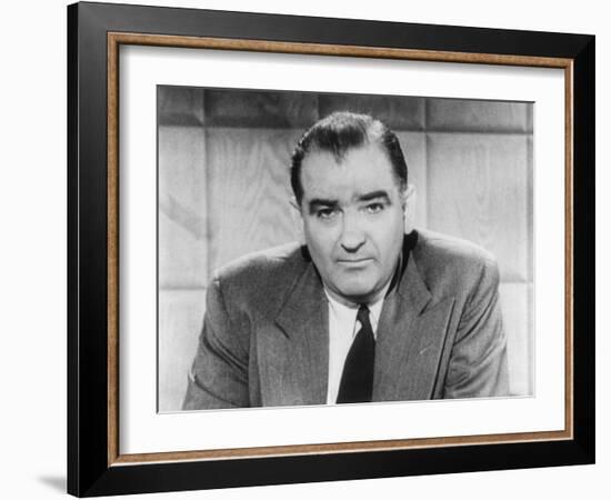 Sen. Joseph Mccarthy in 1954-null-Framed Photo