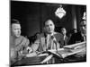 Sen. Joseph R. McCarthy Sitting with His Lawyer Roy M. Cohn During the Army-McCarthy Hearings-Yale Joel-Mounted Photographic Print