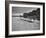 Sen. Leverett Saltonstall, Rowing the Canoe with His Fellow Classmates from the 1914 Harvard Crew-Yale Joel-Framed Photographic Print