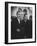 Sen. Lyndon B. Johnson Posing with Vice-President Richard M. Nixon-Hank Walker-Framed Photographic Print