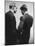 Sen. William Proxmire Talking with Robert F. Kennedy-Hank Walker-Mounted Premium Photographic Print