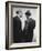Sen. William Proxmire Talking with Robert F. Kennedy-Hank Walker-Framed Premium Photographic Print