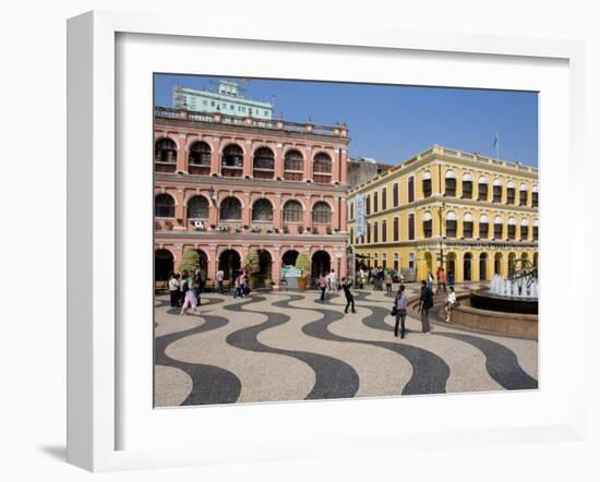 Senate Square, Macau, China-Charles Bowman-Framed Photographic Print