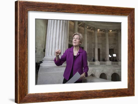 Senate Warren Breaking Rules-null-Framed Photographic Print